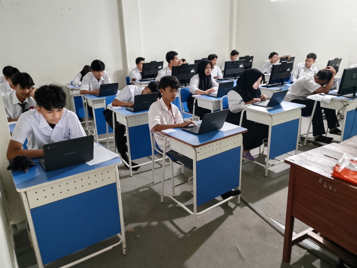 Lab Komputer Siswa SMKS Panti Karya 3